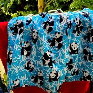 Panda Bear Print Trunks Surf & Swim Co.  Men's Swim Trunks